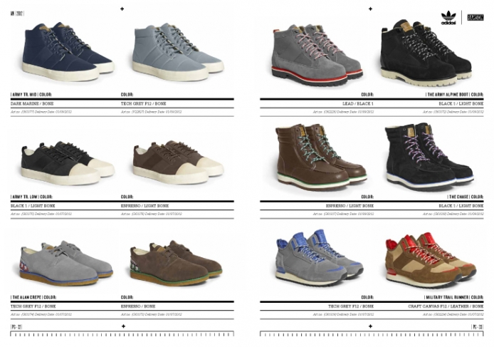 AW 2012 Footwear